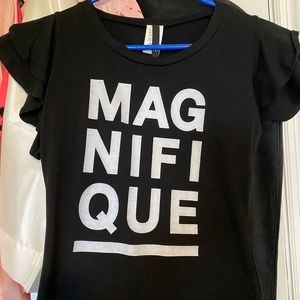 Misguided women Top/T-shirt  -Black shirt /t-shirt. Unused!